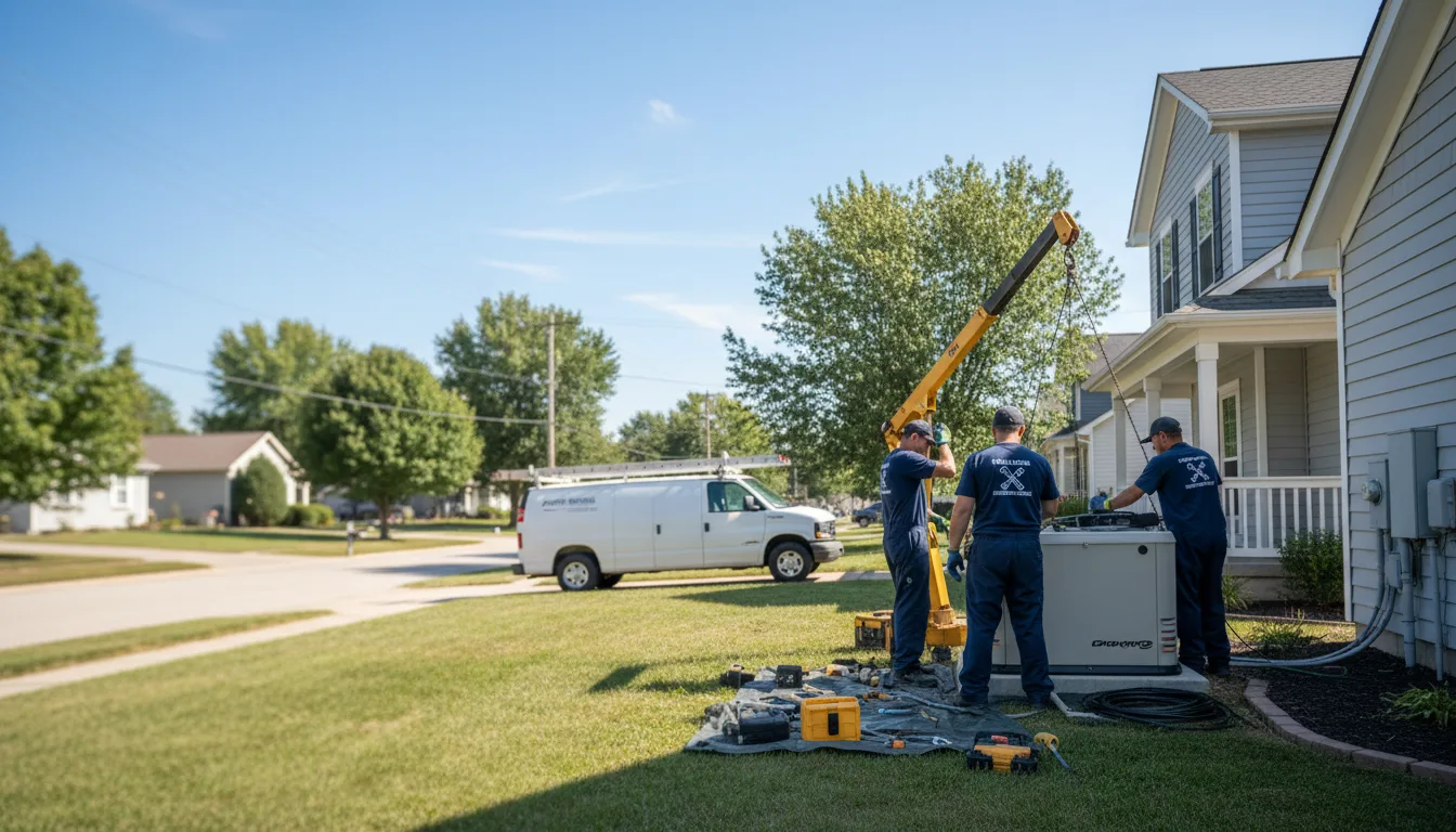 Generator Installation in Mitchellville, IA near me